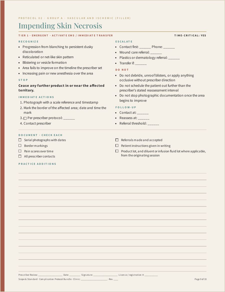 Complete Practice File, Emergency Protocols Bundle, page 9 of 33