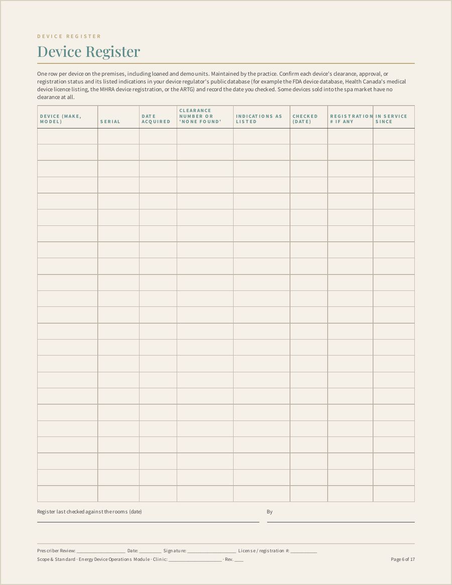 Energy Device Operations Module, Page 6 of 17
