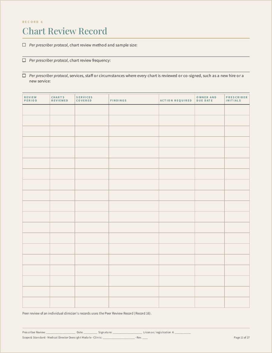Medical Director Oversight Module, Page 11 of 27