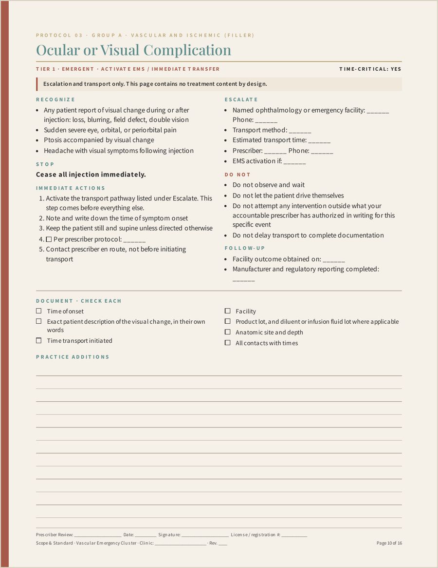 Vascular Emergency Cluster, Page 10 of 16